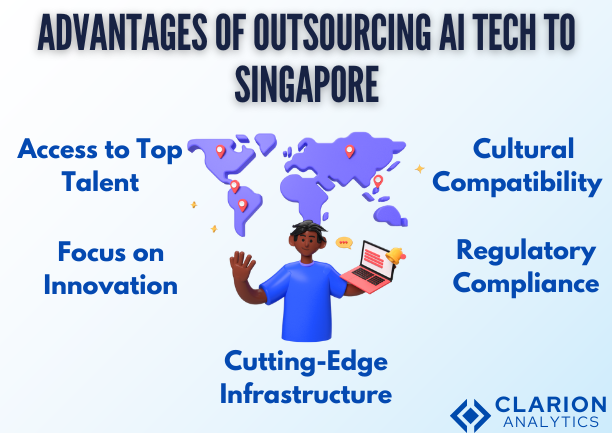 Advantages of Outsourcing AI Tech to Singapore