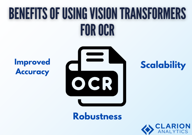 Benefits of Using Vision Transformers for OCR