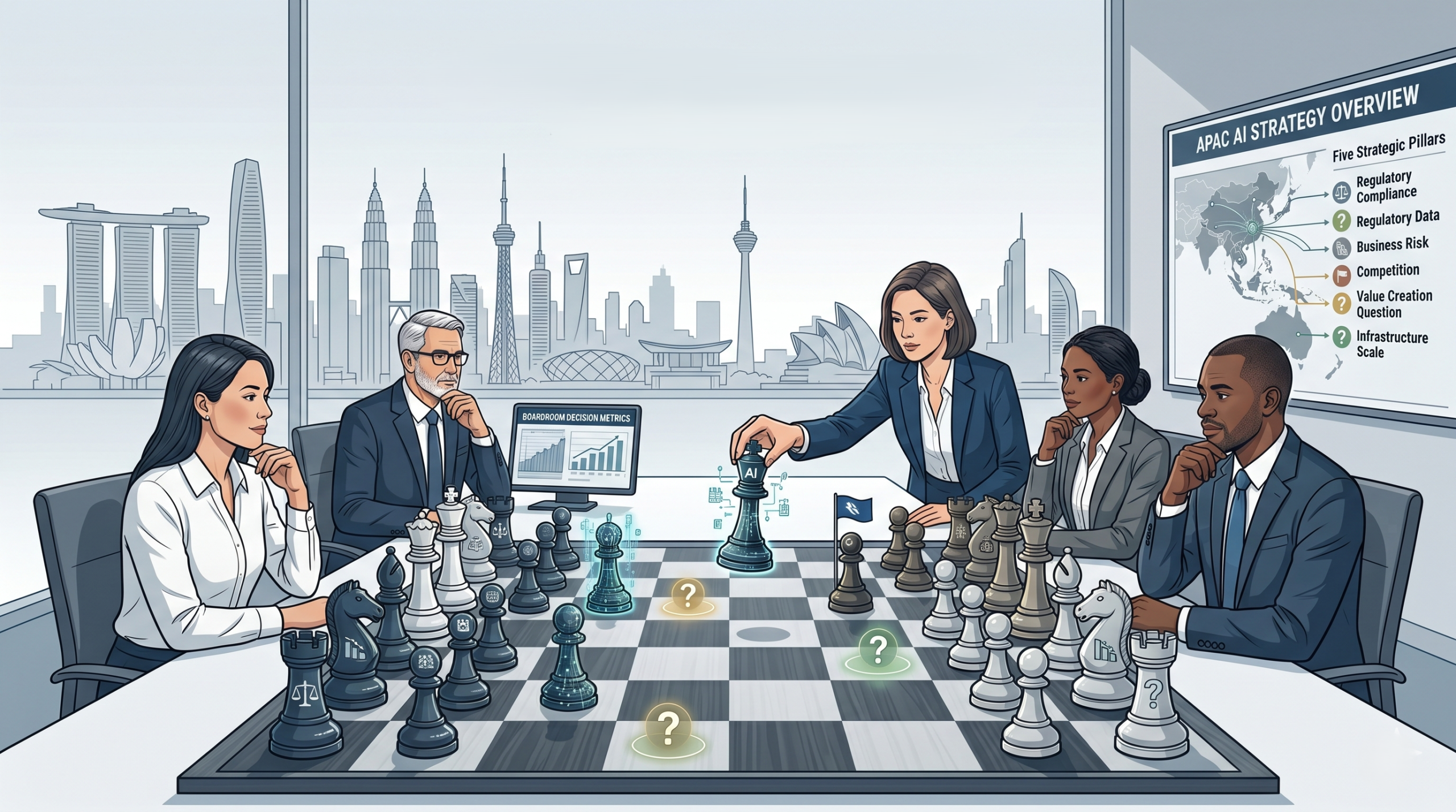 Clarion.ai AI Strategy for APAC Boards: Five Questions Every Director Should Be Asking in 2026